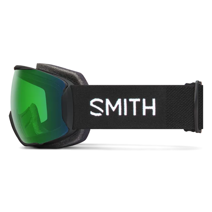 SMITH ADULT MOMENT SMALL FIT SKI GOGGLE BLACK GREEN S2 - Image 2