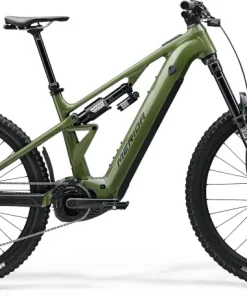 Merida eOne-Eighty 900 Electric Full Suspension Mountain Bike 2025 - Glossy Anaconda Green