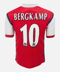 1998-99 Arsenal Home Shirt Bergkamp 10 [Excellent] S