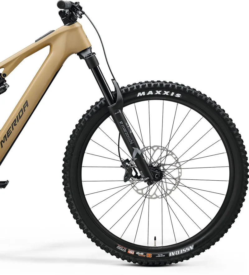 Merida eOne-Sixty SL 6000 Carbon Electric Full Suspension Mountain Bike 2025 - Silk Clay - Image 3