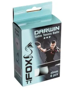 FOX DARWIN 3 STAR TABLE TENNIS BALLS 6 PACK