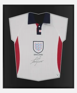 Framed Alan Shearer Signed Shirt, 1997-99 Home [Lite]