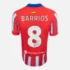 Pablo Barrios Signed Atletico Madrid Shirt 2024-25 Home [8]