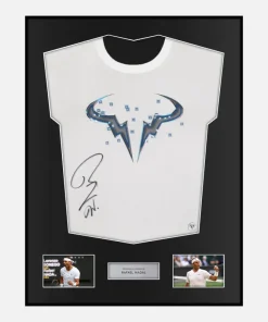 Framed Rafael Nadal Signed Court Shirt [Classic]