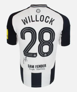 Joe Willock Signed Newcastle United Shirt 2025 EFL Cup Winners [28]