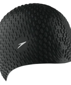 SPEEDO BUBBLE SWIM CAP BLACK