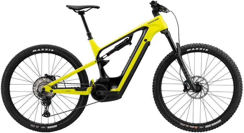 Cannondale Moterra Neo Carbon 2 Electric Full Suspension Mountain Bike 2023 - Highlighter