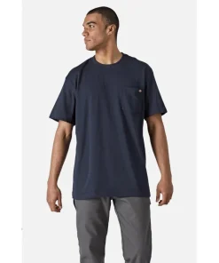 Dickies Short Sleeve Cotton T-Shirt Navy Blue
