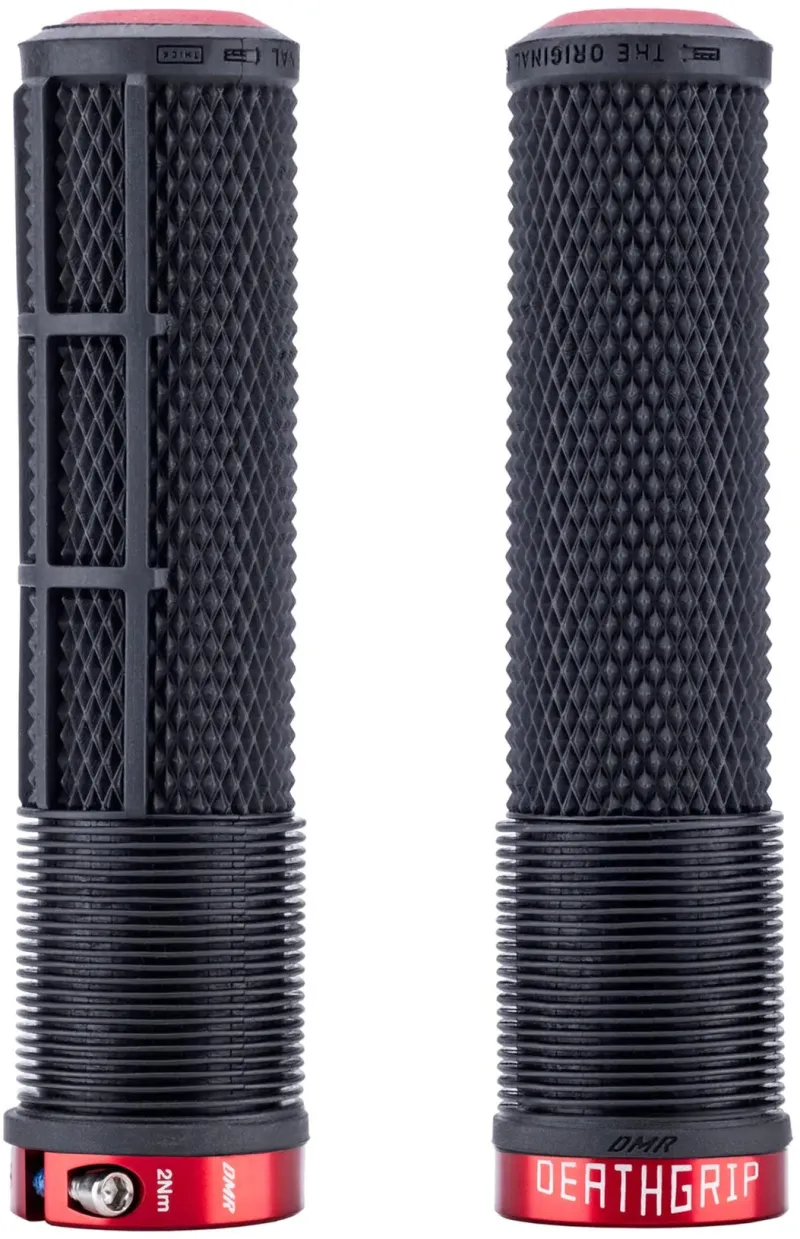 DMR DeathGrip 2 Race Flangeless Thick Grips - Black