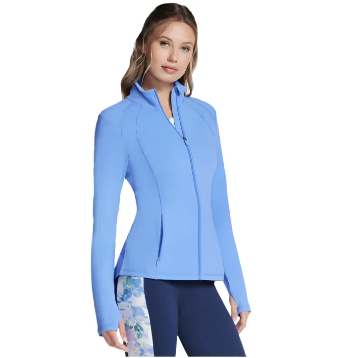 Skechers Womens Jacket Go Walk Periwinkle