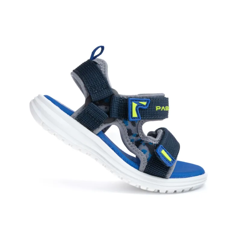 Pablosky Boys Sandal 976720 Navy Royal Amarillo - Image 2