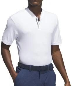adidas Ultimate365 Tour Short Sleeve Mens Golf Polo Shirt - White