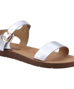 Divaz Geneva Vegan Summer Sandal Silver