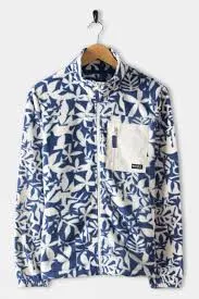 SALTROCK LADIES BALANCE FLEECE WHITE/BLUE