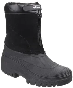 Cotswold Venture Waterproof Winter Boot Black