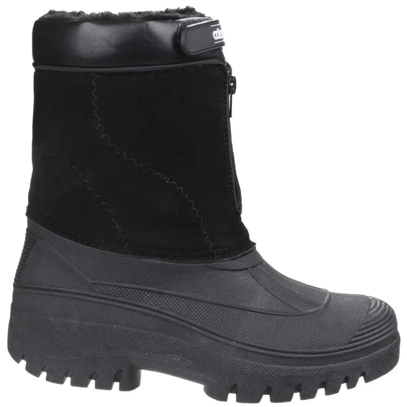 Cotswold Venture Waterproof Winter Boot Black - Image 3