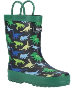Cotswold Sprinkle Junior Wellington Boot Dinosaur