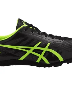 ASICS LONG DISTANCE RUN SPIKE BLACK YELLOW