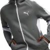 Puma EvoStripe Full Zip Mens Training Hoody - Grey