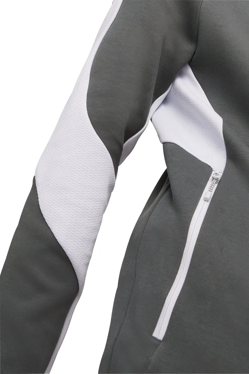 Puma EvoStripe Full Zip Mens Training Hoody - Grey - Image 3