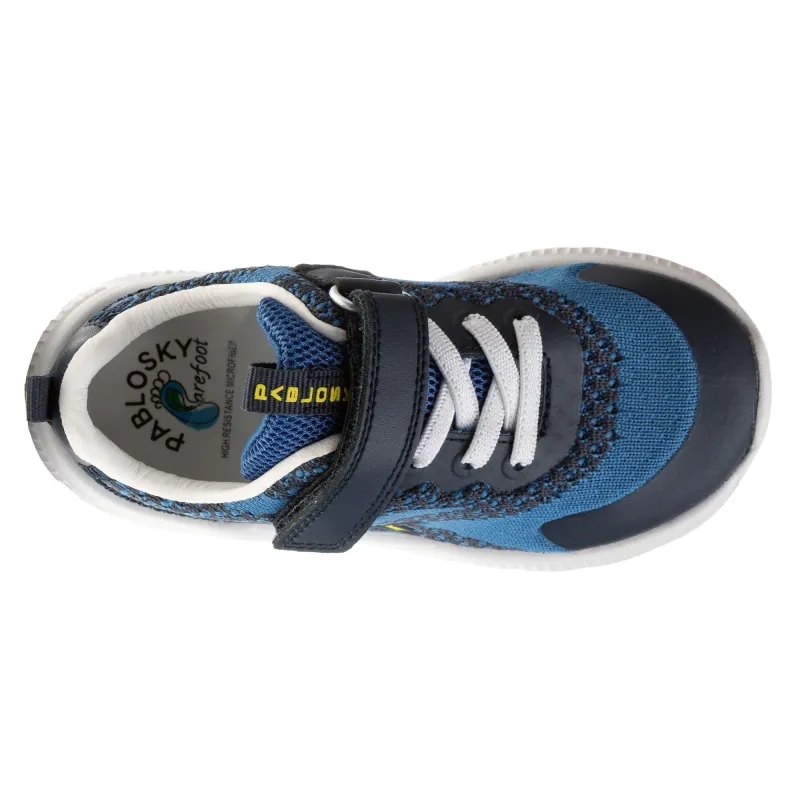 Pablosky Boys Trainer 979120 Navy Knit - Image 3