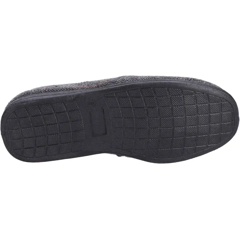 Fleet & Foster Mitchell Slip On Slipper Grey - Image 2