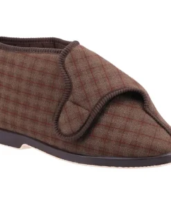 GBS Keswick Touch Fastening Bootee Brown