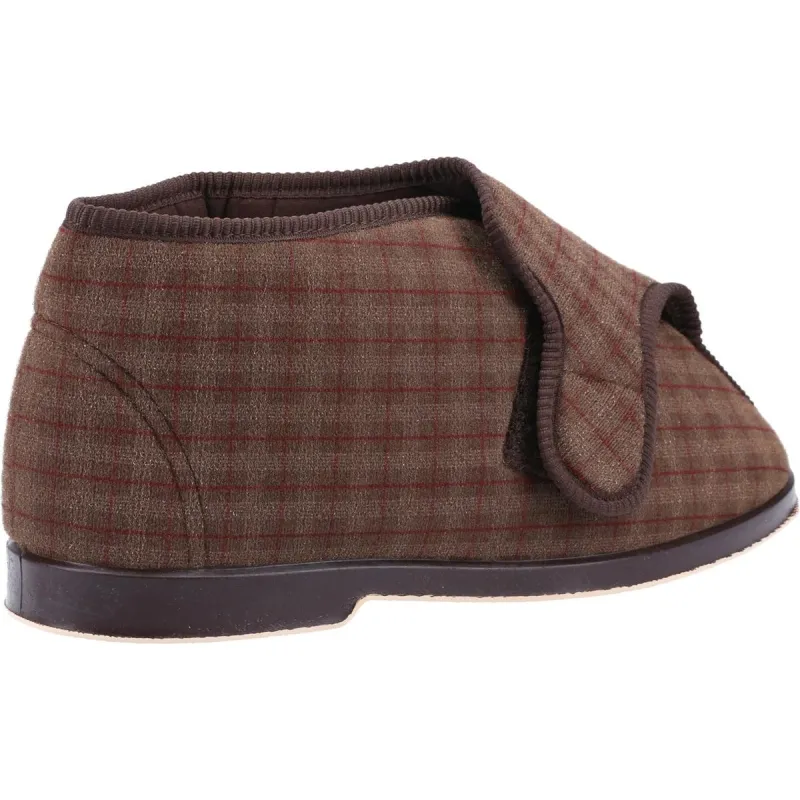 GBS Keswick Touch Fastening Bootee Brown - Image 3