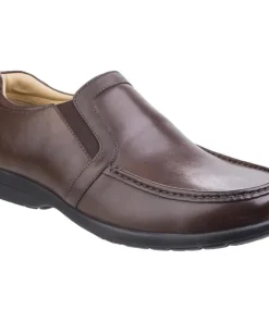 Fleet & Foster Gordon Dual Fit Moccasin Brown