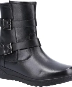 Fleet & Foster Zambia Zip Mid Boot Black