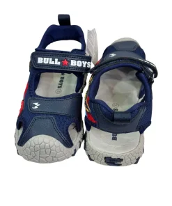Bull Boys Velociraptor Dinosaur Sandal Blue