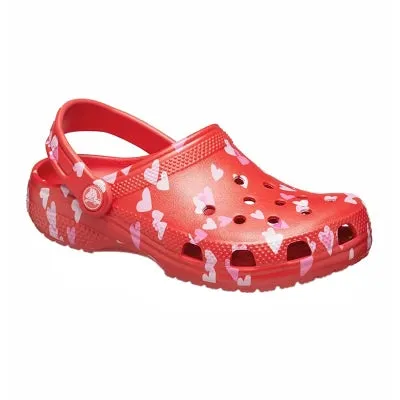 Crocs Toddler Classic Clog Vday T Cherry Red