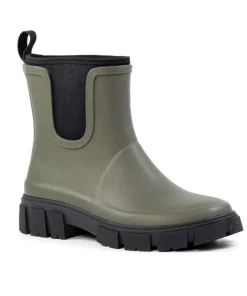Lazy Dogz Womens Wellington Boots Lake Olive