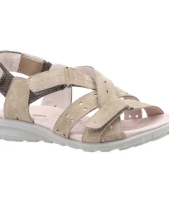 Fleet & Foster Bilbao Leather Summer Sandal Taupe