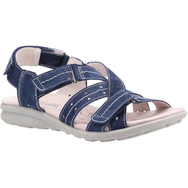 Fleet & Foster Bilbao Leather Summer Sandal Navy