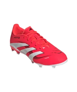 Adidas Junior Football Boot Predator League FG/MG Lucid Red/Cloud White/Core Black