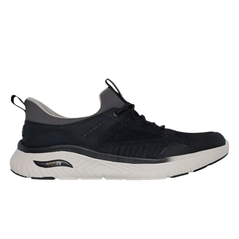 Skechers Mens Trainer Arch Fit Crosser Emeric Black - Image 2