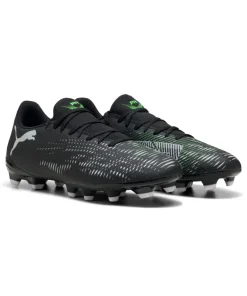Puma Adults Football Boots Future 8 Play FG/AG Black/Cool Gray/Fluorescent Green