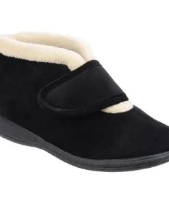 Fleet & Foster Levitt Bootie Slipper Black