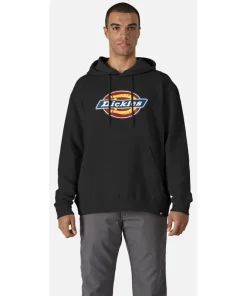 Dickies Logo Graphic Fleece Hoodie Black