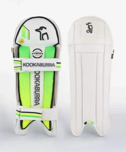 KOOKABURRA 4.0 CRICKET WICKET KEEPING PADS WHITE