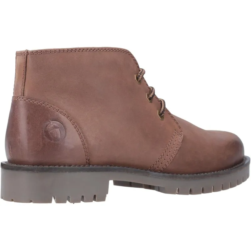 Cotswold Stroud Lace Up Shoe Boot Tan - Image 3