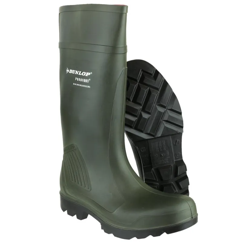 Dunlop Purofort Professional Wellington Green - Image 2