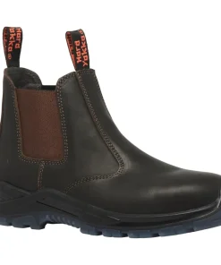 Hard Yakka Banjo Elastic Gusset Safety Dealer Brown