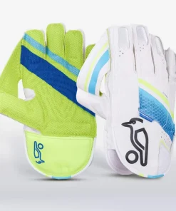 KOOKABURRA SC 3.1 WICKET KEEPING GLOVE WHITE/BLUE YOUTH