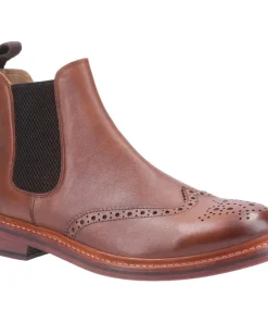 Cotswold Siddington Leather Goodyear Welt Boot Brown