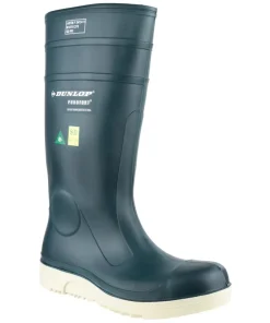 Dunlop Purofort Comfort Grip Full Safety Wellington Blue