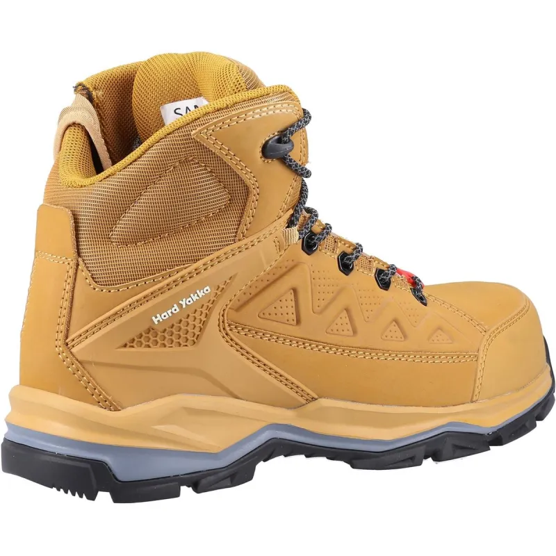 Hard Yakka Atomic PR Hybrid Side Zip Safety Boot Wheat - Image 3