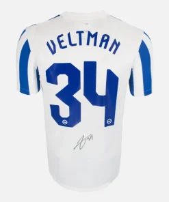 Joel Veltman Signed Brighton & Hove Albion Shirt [34]