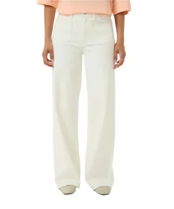 Kaffe Womens Jeans Karla Twill Chalk